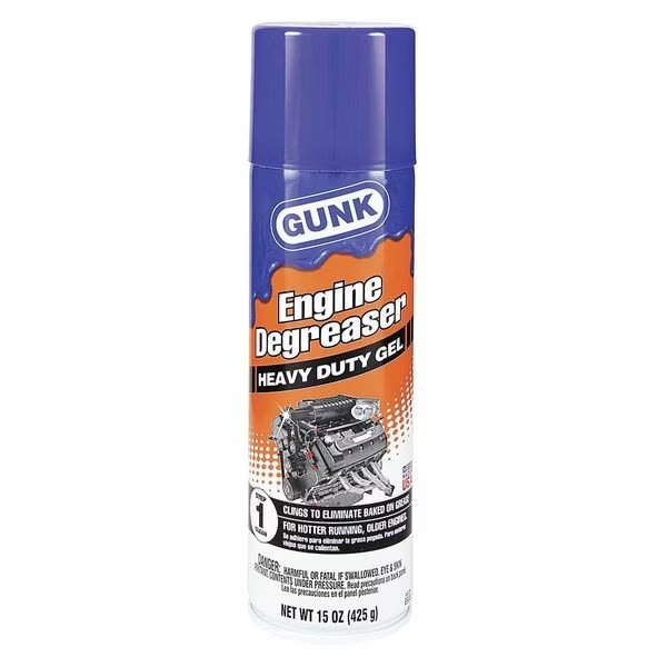 Cleaner/Degreaser, 15 Oz Aerosol Can, Gel, Gunk, Mfr#: EBGEL