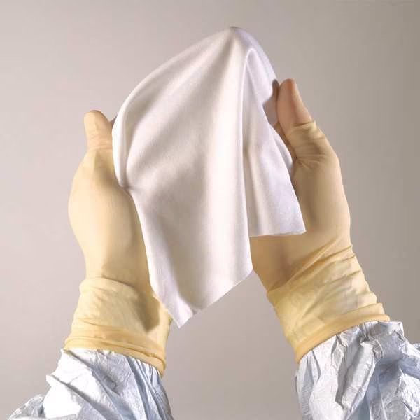 Dry Wipe, White, Pack, Polyester, 75 Wipes, 12 in x 12 in, Berkshire, Mfr#: CPSLP.1212.14