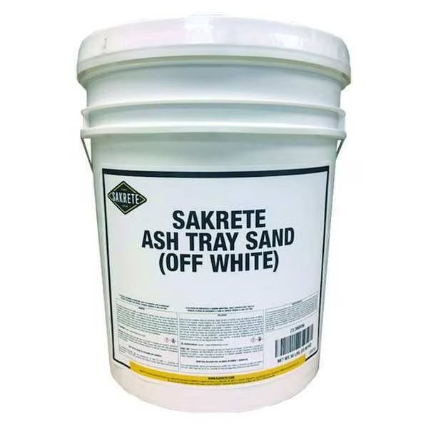 Ash Tray Sand (Off White) - 50 lb. Pail, Sakrete, Mfr#: 120016