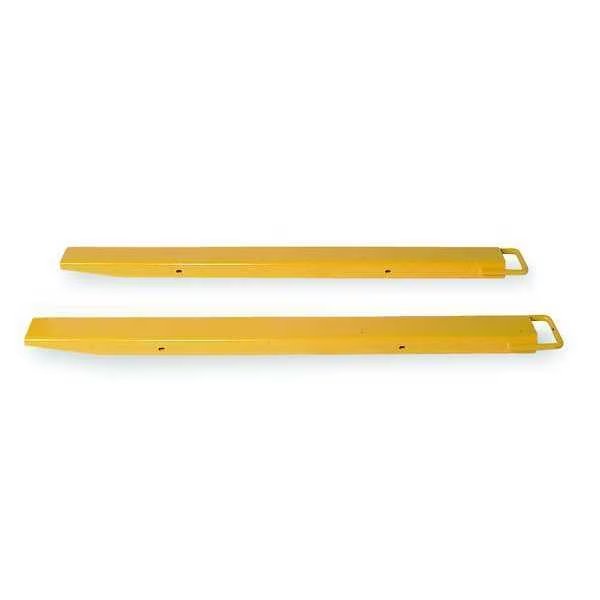Fork Extensions, Yellow, 6 x 96 In, Pk2, EnjoyTool Select, Mfr#: 2KFH2