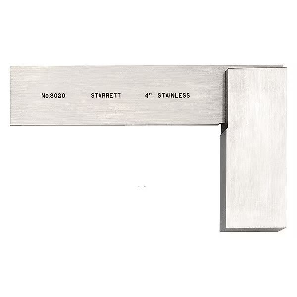 Precision Square, Stainless Steel, Starrett, Mfr#: 3020-4