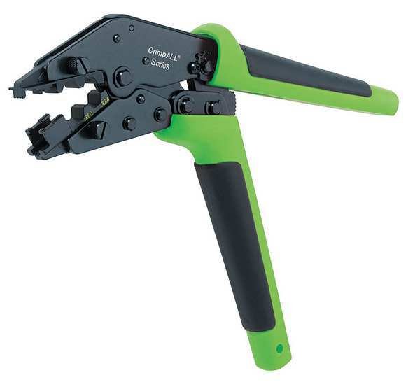 10 in Ratchet Crimper RG-6, RG-6Q, RJ-45, CAT5E, CAT6, Paladin, Mfr#: 8045