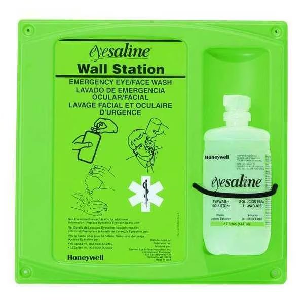 Eye Wash Station, 16 oz., Honeywell, Mfr#: 32-000460-0000-H5