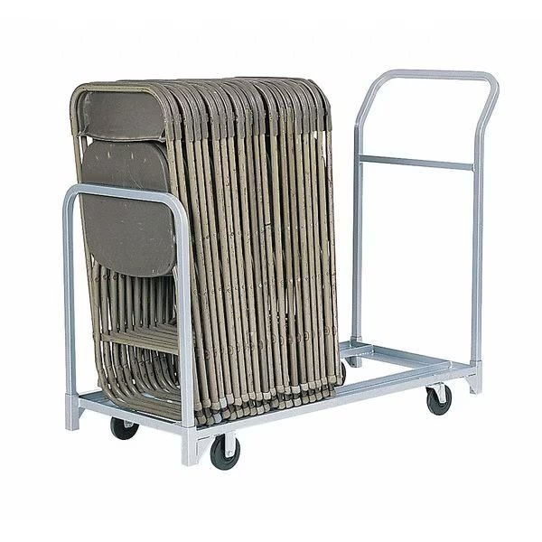 Folding/Stacked Chair Cart, 300 lb. Load Capacity, Holds 24 Chairs, Raymond Products, Mfr#: 600
