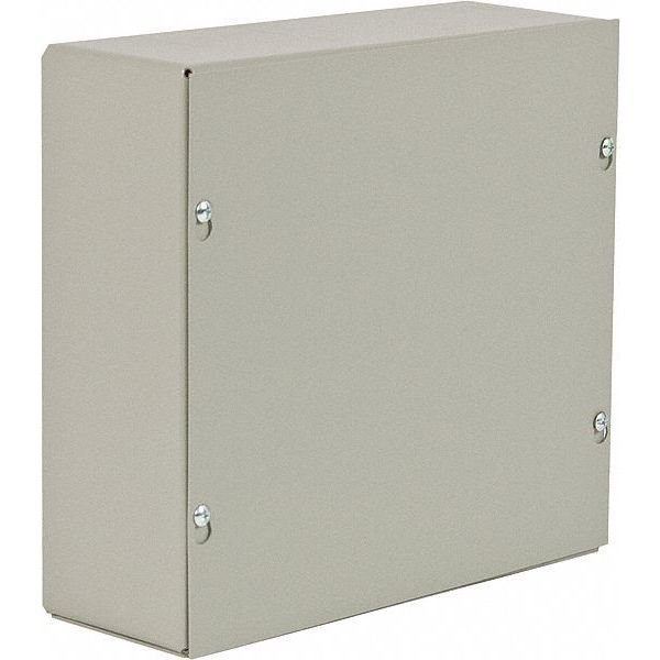Carbon Steel Enclosure, 10 in H, 8 in W, 6 in D, NEMA 1, Screw On, Wiegmann, Mfr#: SC081006NK