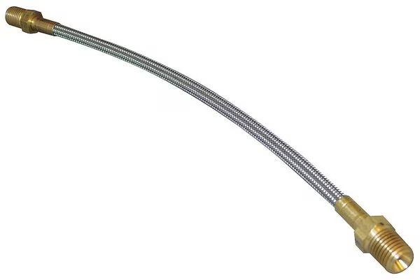 Flexible Hose Assembly, 1/8 In, 60 In L, Aeroquip, Mfr#: 4DXR1