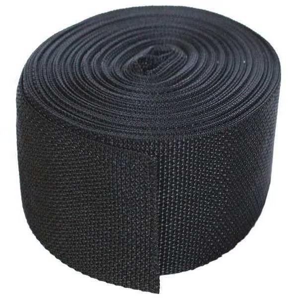 Bulk Webbing, 51 ft. x 2 In., 900 lb., Color: Black, Bulk-Strap, Mfr#: P02051BK