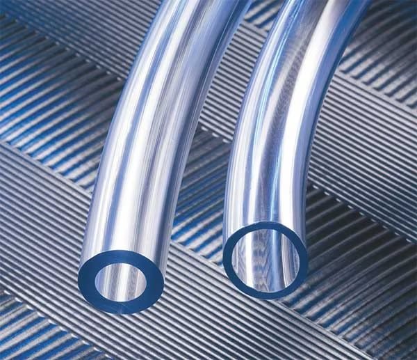 Tubing, Clear, Shore A 73, 1" I.D., Kuriyama, Mfr#: K010-1624X5