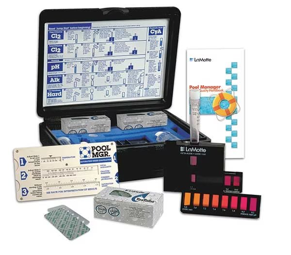 Water Quality Testing Kit, Pool Manager, Lamotte, Mfr#: 3368-01