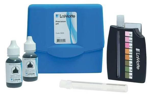 Water Testing Kit, pH, Range 3.0 to 10.5, Lamotte, Mfr#: 5858-01