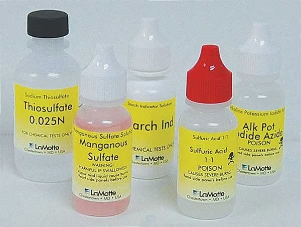 Reagent Refill, Dissolved Oxygen, 0to10PPM, Lamotte, Mfr#: R-5860