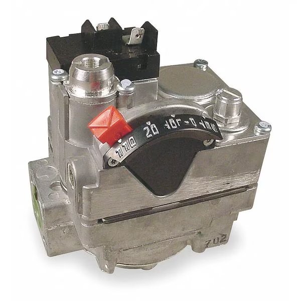 Gas Valve, NG/LP, Standing Pilot, 24VAC, 3.5 in wc, Fast Opening, Robertshaw, Mfr#: 720-402