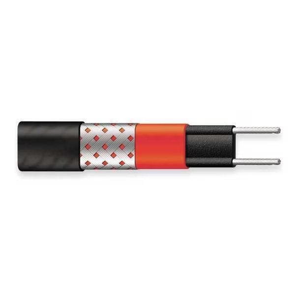 Electric Heating Cable, 120VAC, 50 ft Length, Raychem, Mfr#: P000000878