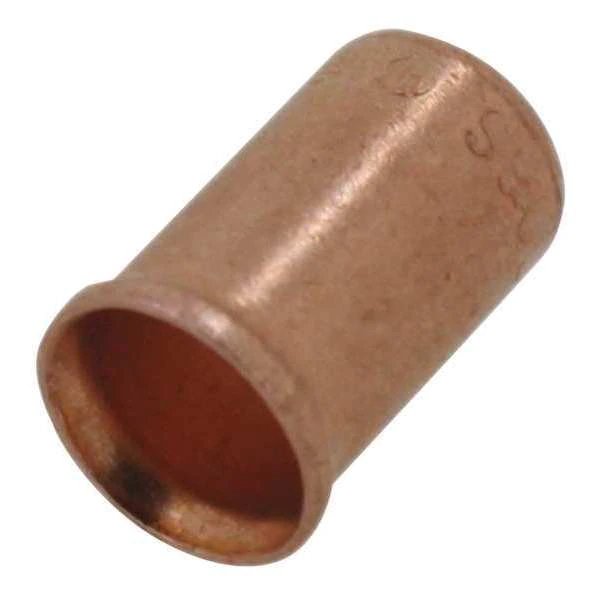 Butt Splice Connector, Copper, PK100, Buchanan, Mfr#: 2006S
