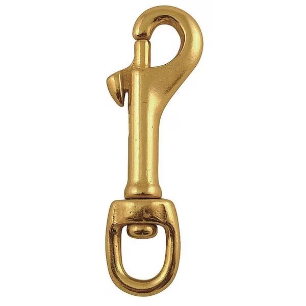 Slide Bolt Spring Snap, L 3 In, Lucky Line, Mfr#: 4FCH1