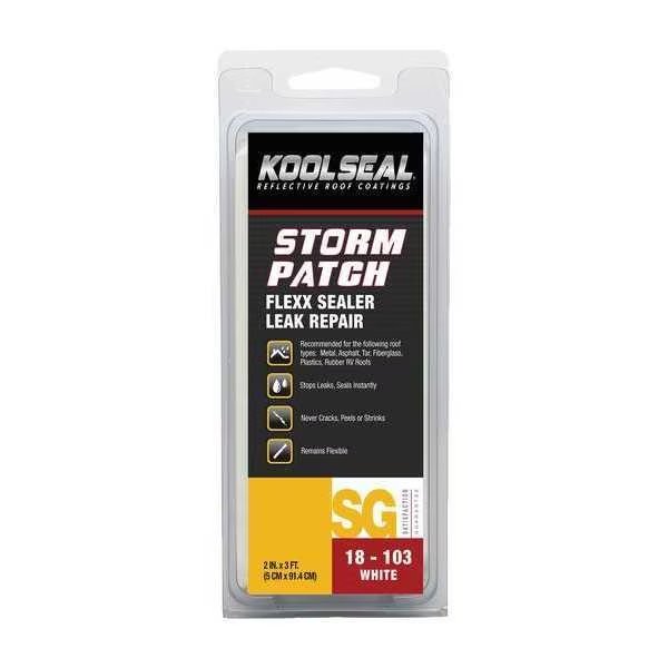 Leak Repair Strip, 2 in x 3 ft, Roll, Gray, Storm Patch, Kool Seal, Mfr#: KS0018103-99