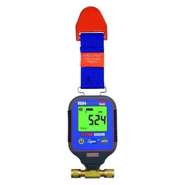 Gauge, Vacuum, 35-125 F, Supco, Mfr#: VG64
