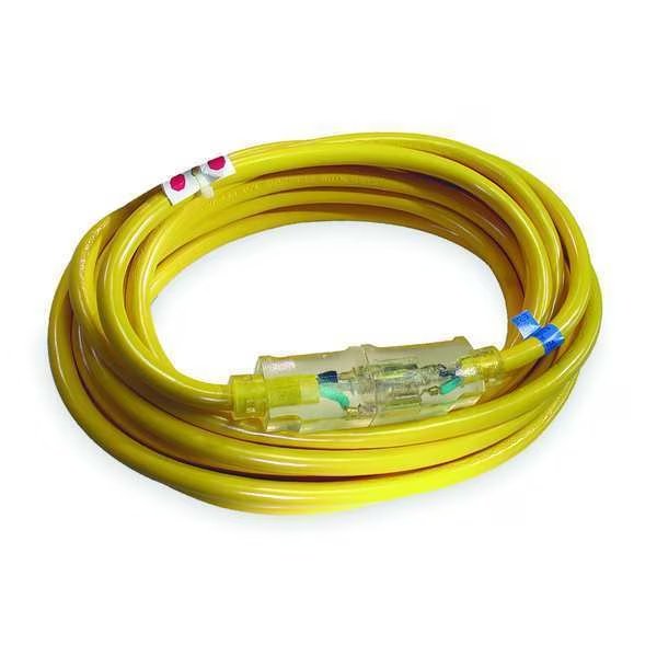 25 ft. 16/3 Lighted Extension Cord SJTOW, Power First, Mfr#: 4GAA5