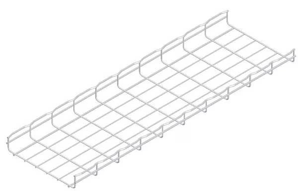 Wire Mesh Cable Tray, 12x2In, 10 Ft, Cablofil, Mfr#: CF54/300EZ
