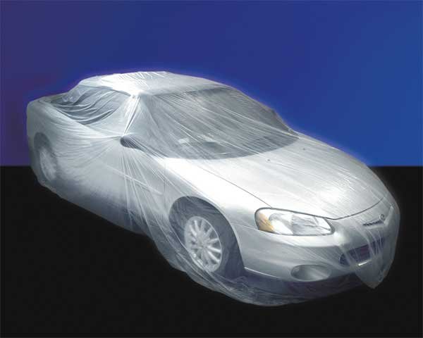 Car Cover, Large, Roll, Plastic, PK30, Slip-N-Grip, Mfr#: FG-P9943-22