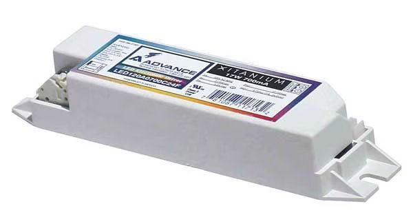 LED Driver, 120 V, 2.0-17.2 W, 2.8-24.6 V, Advance, Mfr#: LED120A0700C24FM