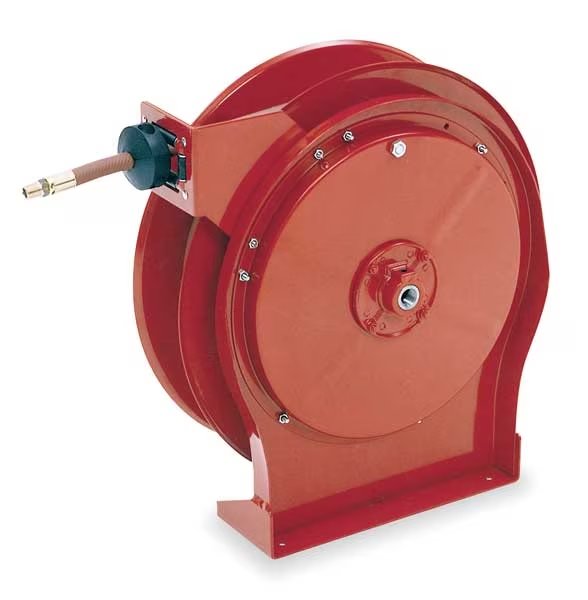 Spring Return Hose Reel, 1/2 in Hose Dia., 35 ft Length, 300 psi, Reelcraft, Mfr#: A5835 OLP