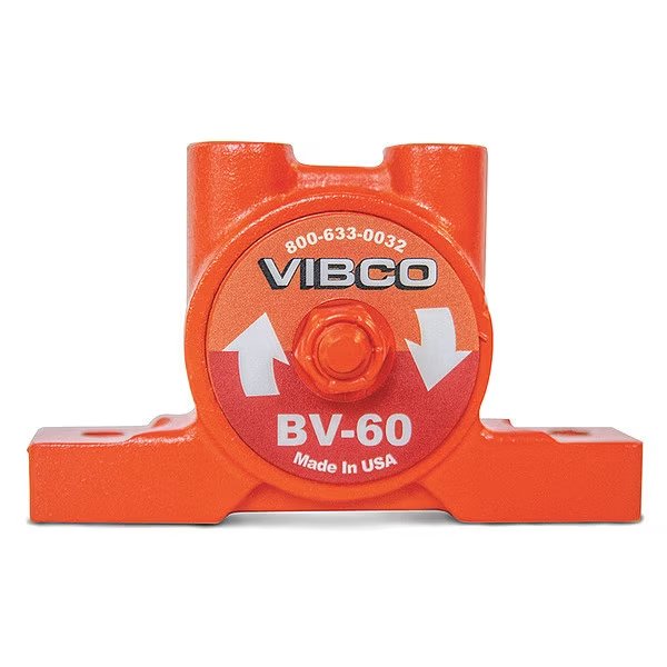 Pneumatic Vibrator, 55 lb, 24,000vpm, 60psi, Vibco, Mfr#: BV-60