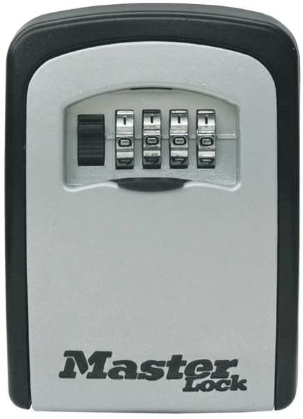 3-1/4" Set Your Own Combination Wall Lock Box, Master Lock, Mfr#: 5401D