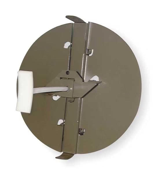 Snap-On Backdraft Damper, 14"Duct Dia., Ameriflow, Mfr#: G1700B14
