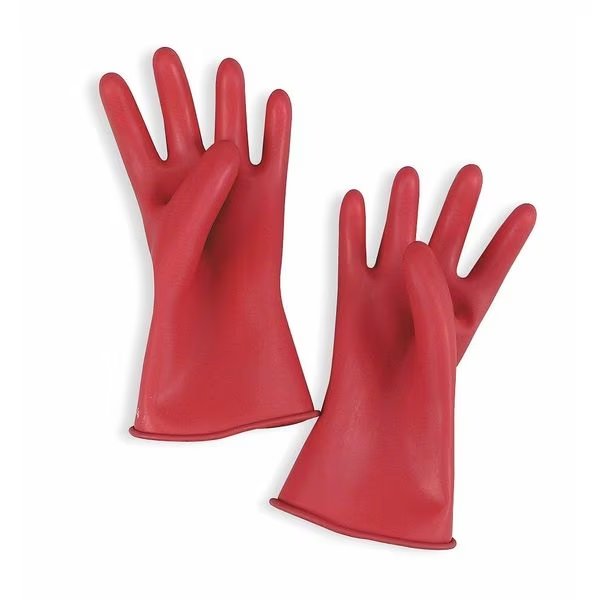Electrical Gloves, Class 00, Red, Sz 12, PR, Salisbury, Mfr#: E0011R/12