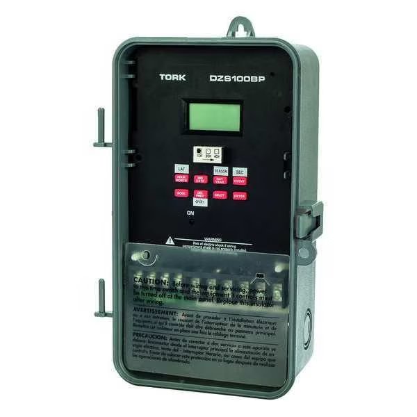 Electronic Timer, Astro 365 Days, SPDT, Tork, Mfr#: DZS400BP