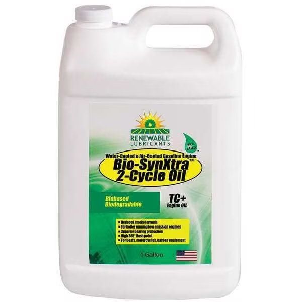 2-Cycle Engine Oil, SAE Grade 20, 1 Gal., Renewable Lubricants, Mfr#: 85213