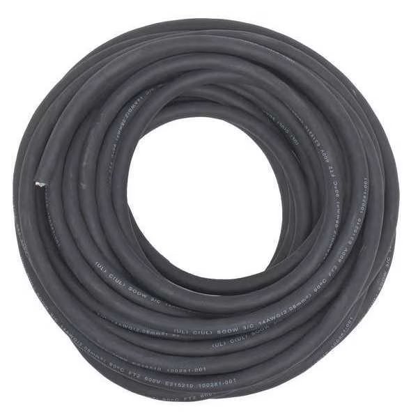 14 AWG 3 Conductor Portable Cord 600V 50 ft. BK, EnjoyTool Select, Mfr#: E3699