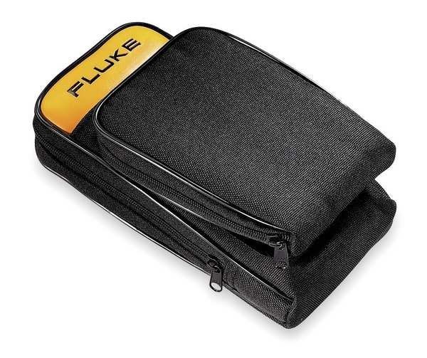 Soft Carrying Case, 2-1/2x5-1/2x10, Blk/Yl, Fluke, Mfr#: Fluke-C125