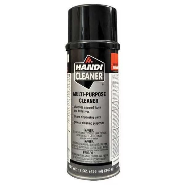 Spray Applicator Cleaner, Clear, 12 oz, Can, Handi-Foam, Mfr#: P10083G