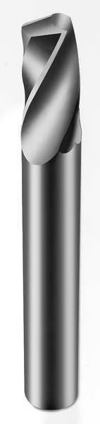 1/4" One Flute Routing End Mill Plunge Point 2-1/2"L, Onsrud, Mfr#: 63-525
