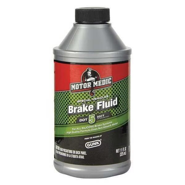 11 oz. DOT 5 Silicone Brake Fluid - Plastic Bottle, Motor Medic, Mfr#: M4011/12