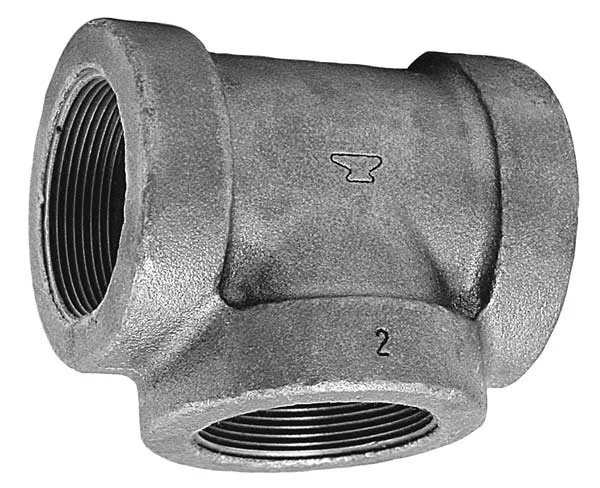 FNPT, Cast Iron Reducing Tee, Class 125, Anvil, Mfr#: 0300056405