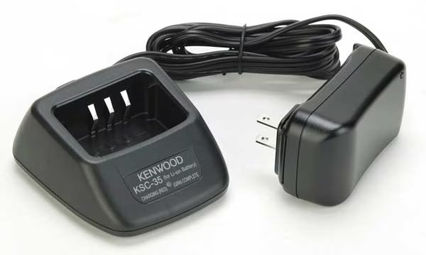 Desktop Charger, 2.5 Hour Fast Charge, Kenwood, Mfr#: KSC-35SK