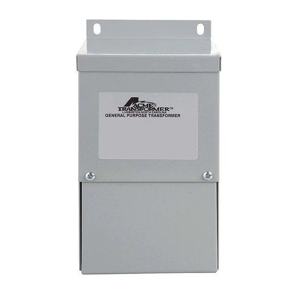 Buck Boost Transformer, 100 VA, NEMA 3R, 80°C, 12/24V AC, 120/240V AC, Acme Electric, Mfr#: T181048