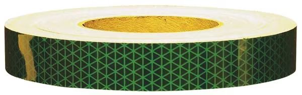 Reflective Tape, W 1 In, Green, Oralite, Mfr#: 18773