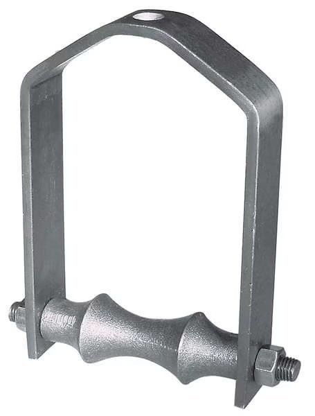 Pipe Roll with Steel Yoke, Cast Iron, 4In, Anvil, Mfr#: 0560508160