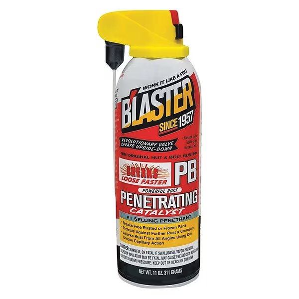 Penetrating Lubricant, PB Blaster, Aerosol Can 11 oz, 20° to 120°F, Petroleum Distillates, Blaster, Mfr#: 16-PB-DS
