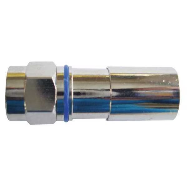 Coax Conn, F-Type, RG6 Reg/Tri/Quad, PK10, Power First, Mfr#: 4LWY3