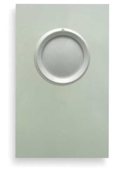 Replacement Rotary Knob, White, Lutron, Mfr#: RK-WH
