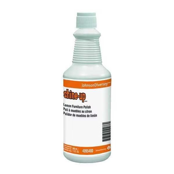 Furniture Polish, 32 oz., 32 oz., Lemon, Diversey, Mfr#: 4995480
