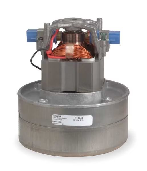 Vacuum Mtr/Blwr, Thru-Flow, 2 Stge, 1 Spd, Ametek, Mfr#: 115982