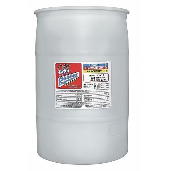 Oil Eater Cleaner/Degreaser, 30 gal Bottle, Concentrated, Water Based, Oil Eater, Mfr#: AOD3035444