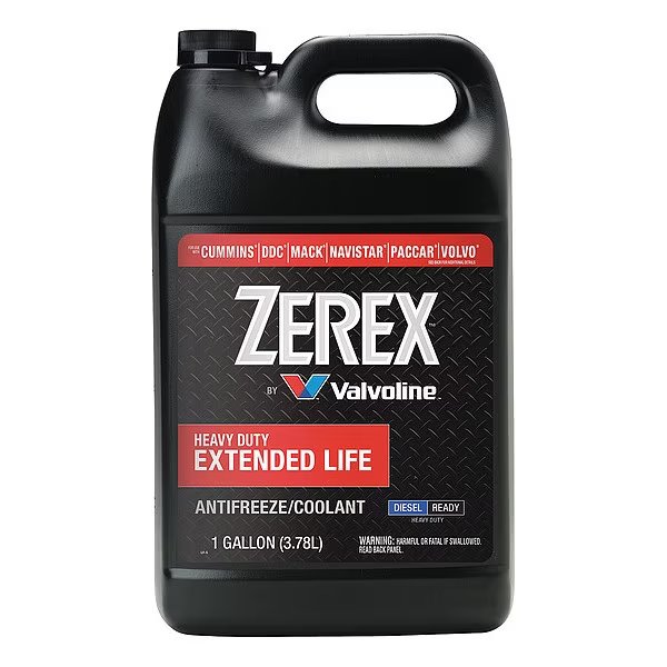 Antifreeze Coolant, 1 gal., Concentrated, Zerex, Mfr#: ZXED1