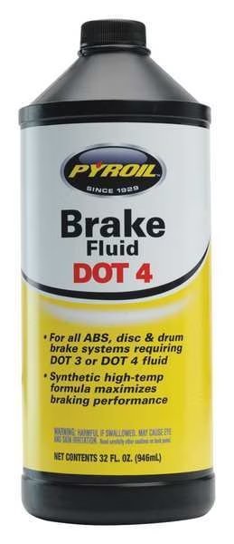 32 oz. - Brake Fluid - Plastic Bottle, Pyroil, Mfr#: PYBF4-32